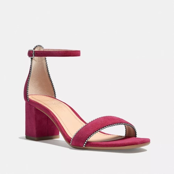 Coach Shoes - Coach Maddie Suede Sandals 9.5